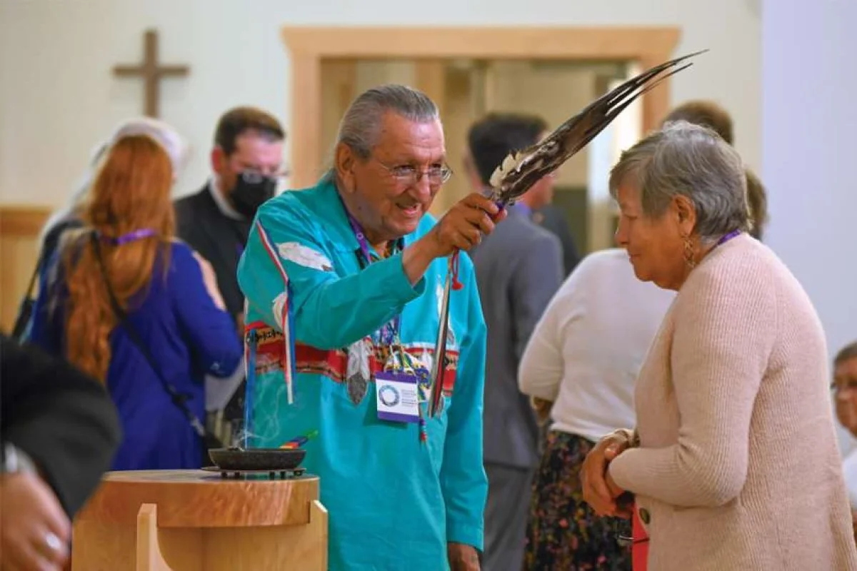 For parishes serious about taking up the challenge to incorporate reconciliation into the life of the Church, a smudging ceremony in the Catholic liturgy would be a good place to start, say Indigenous Catholics