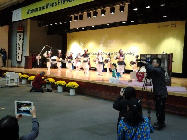 A warm Korean welcome