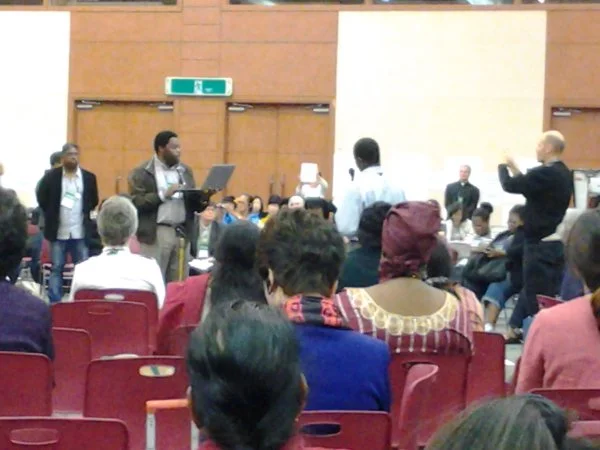 Statement by the men at the Women & Men's Pre-Assembly
