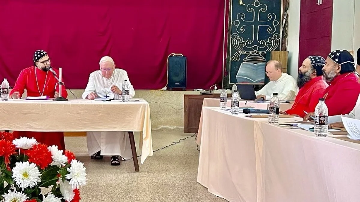 Members of the dialogue between the Malankara Syrian Orthodox Church and the Catholic Church met in Kerala, India
