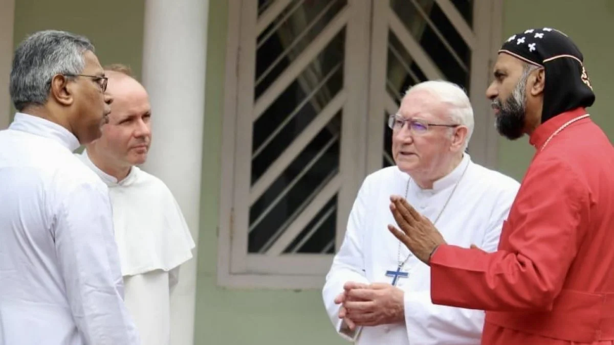 Members of the dialogue between the Malankara Syrian Orthodox Church and the Catholic Church met in Kerala, India