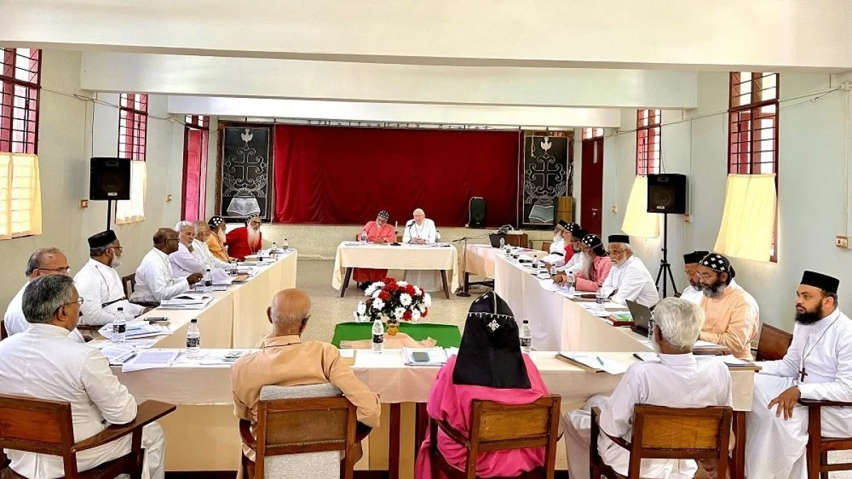Members of the dialogue between the Malankara Orthodox Syrian Church and the Catholic Church met in Kerala, India