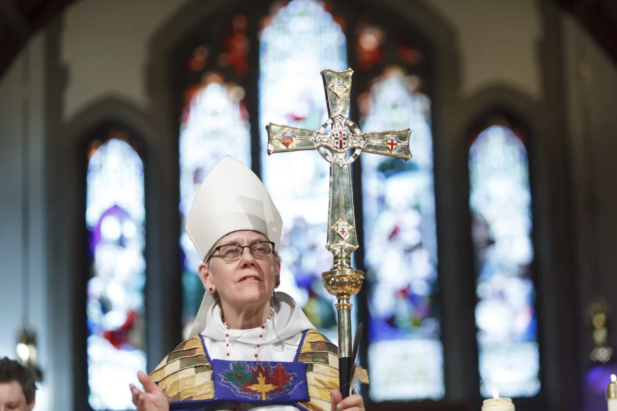 Archbishop Linda Nicholls was elected fourteenth primate of the Anglican Church of Canada becoming the first woman in the history of the church to hold the position. 'You have bestowed on me an honour that I can hardly imagine,' Nicholls told members of General Synod shortly after the vote
