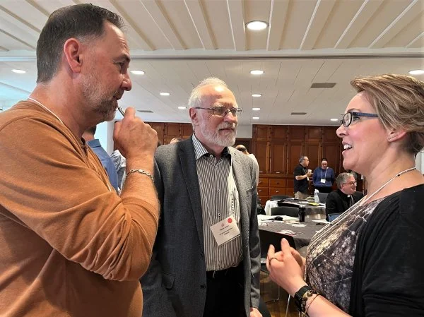 Sharing family news and praying together: highlights from the first day of the Canadian Council of Churches' Governing Board meeting at Le Monastère des Augustines in Quebec