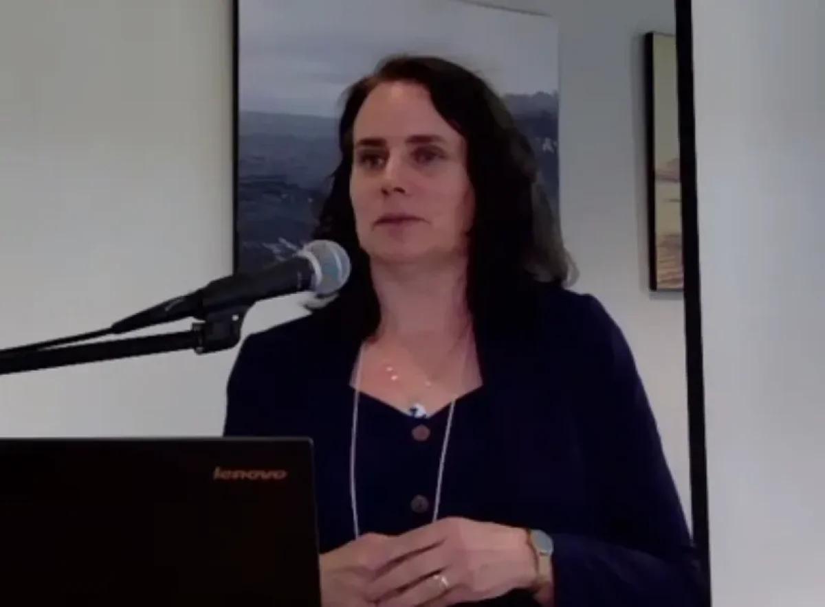Bishop Anna Greenwood-Lee of the Anglican diocese of Islands and Inlets provided the response to David Seljak’s lecture