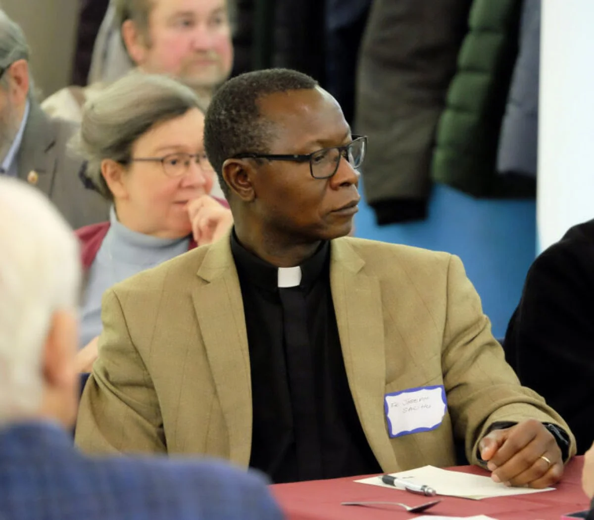 Fr. Joseph Salihu, Ecumenical Director for the Roman Catholic Diocese of Saskatoon