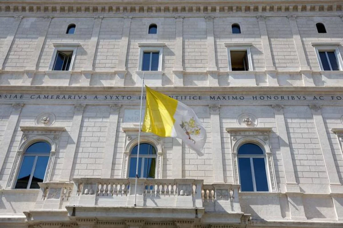 The offices of the Dicastery for Interreligious Dialogue on the Via de la Conciliazone in Rome, just steps from St. Peter's Basilica