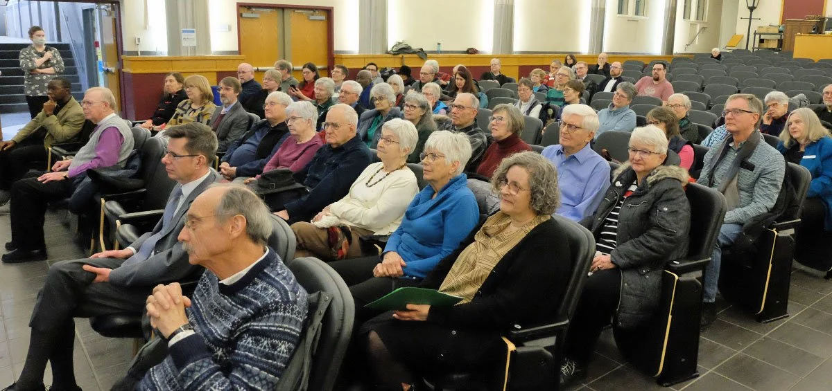 The 2025 De Margerie Series included an opening lecture at St. Thomas More College in Saskatoon Jan. 22, with a second lecture Jan. 23 in Regina, as well as workshops in both cities