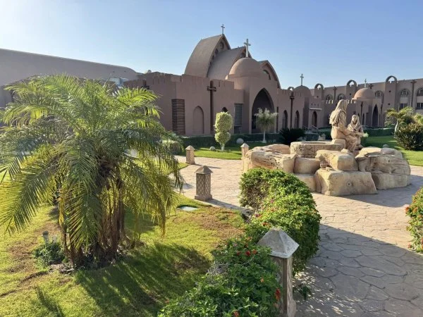 St Bishoy Monastery in Wadi El Natrun near Alexandria, Egypt