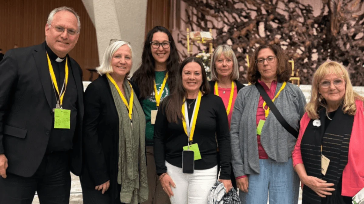 Canadian participants in the Jubilee of Synodal Teams in Rome