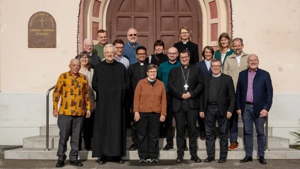 Members of the Sixth Phase of the International Lutheran-Catholic Commission on Unity meeting in Moravske Toplice in northeastern Slovenia