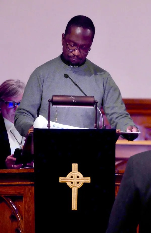 Rev. Munye Mtata of the Saskatchewan Synod of the Evangelical Lutheran Church in Canada (ELCIC)