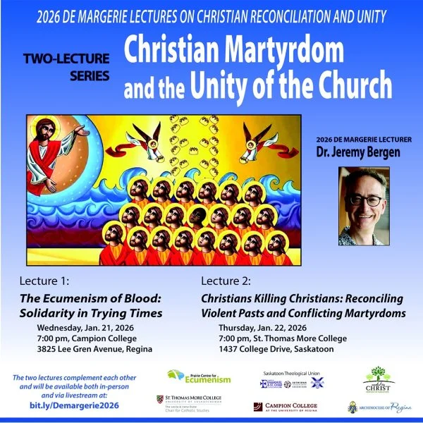 De Margerie Lectures 2026: Christian Martyrdom and the Unity of the Church