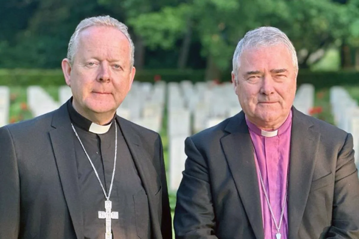 Archbishop Eamon Martin, Catholic Archbishop of Armagh and Primate of All Ireland and Archbishop John McDowell, Church of Ireland Archbishop of Armagh and Primate of All Ireland