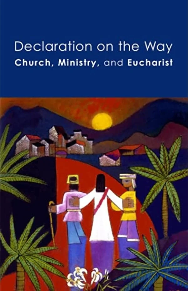 <a href='https://ecumenism.net/archive/docu/2015_usccb-elca_declaration-on-the-way.pdf' target='_blank'>Declaration on the Way: Church, Ministry and Eucharist</a>, a unique ecumenical document that marks a pathway towards greater visible unity between Catholics and Lutherans