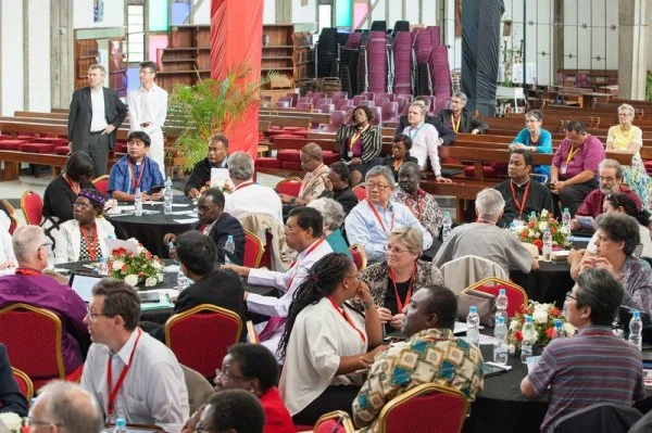 Study, worship, and engage on issues theologically, Archbishop of Canterbury urges Anglican Consultative Council. Participants at the Anglican Consultative Council meeting in Lusaka, Zambia