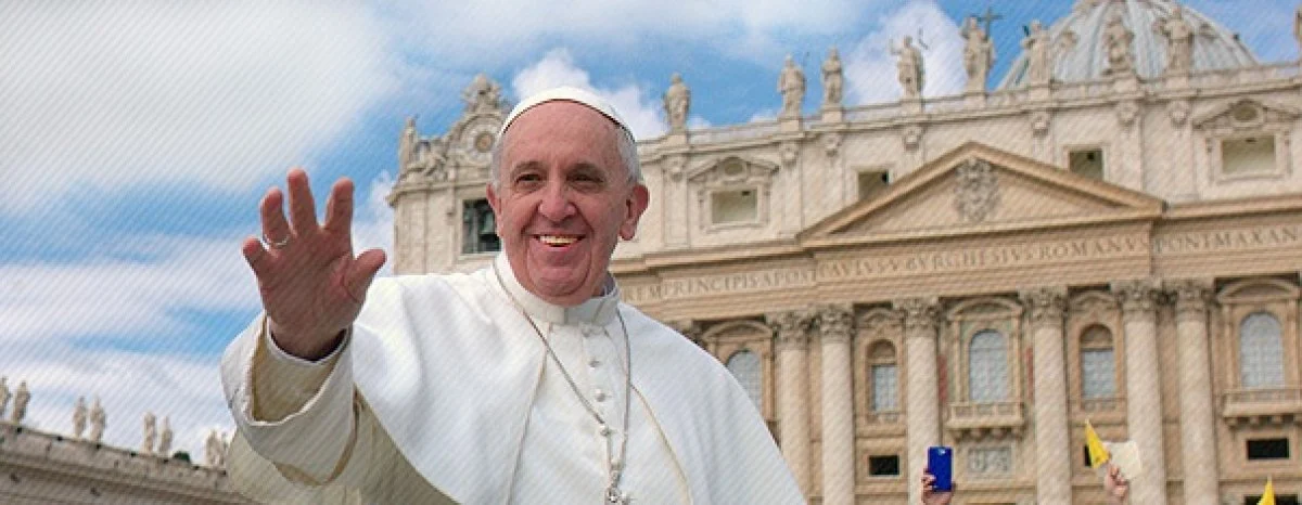 Pope Francis in St. Peter's Square