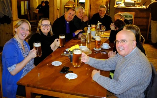 Of course, being Prague, the monastery produces its own beer