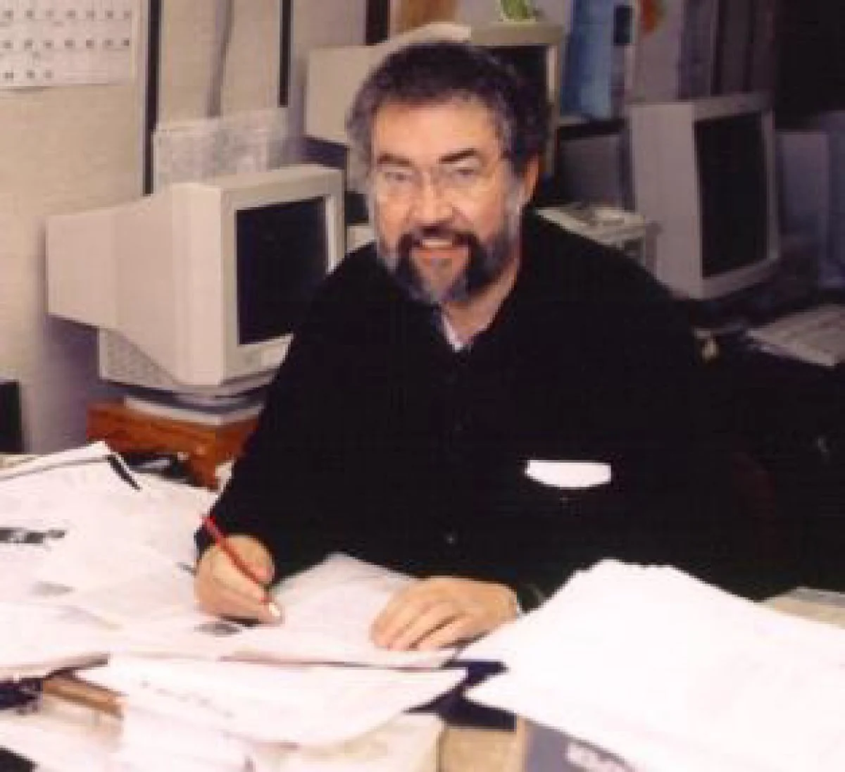Andrew Britz, OSB, editor of The Prairie Messenger