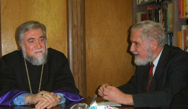 Aram I at the Canadian Centre for Ecumenism