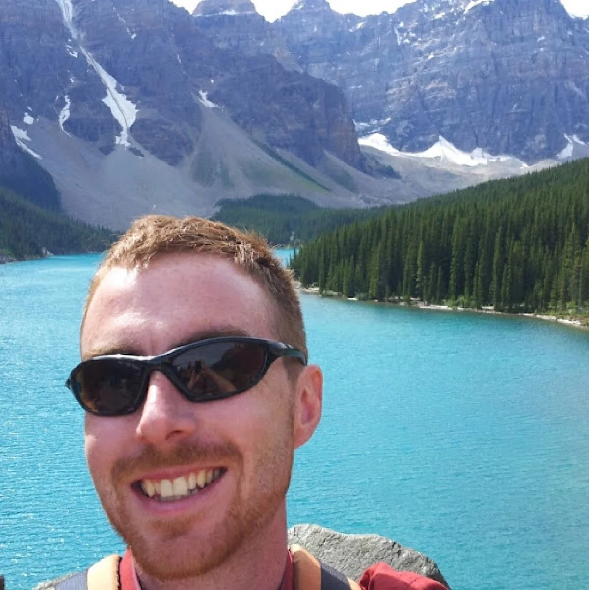 Allan Buckingham enjoying God's creation