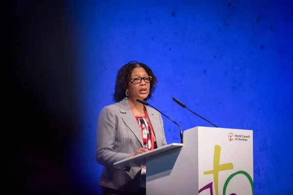   Rev. Merlyn Hyde Riley from Jamaica Baptist Union elected as one of two vice moderators of the WCC central committee