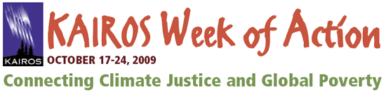 KAIROS Week of Action: Connecting Climate Justice and Global Poverty