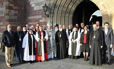 Members of the International Commission for Anglican-Orthodox Theological Dialogue gather in the Diocese of St Asaph in the Church of Wales