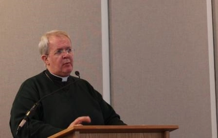 Bishop Gregory Cameron, the first De Margerie speaker gave a workshop as part of his visit to Saskatoon. Bishop Gregory comes from the Anglican Diocese of St. Asaph in the Church in Wales