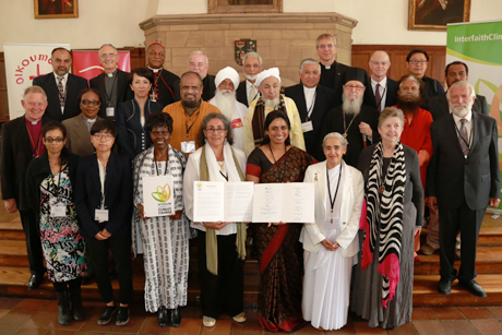 Participants in Interfaith Summit on Climate Change in New York