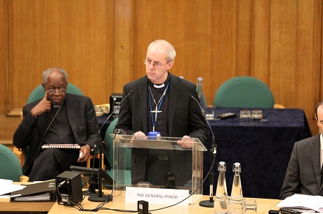 'The potential of the Communion under God is beyond anything we can imagine or think about' - Archbishop Justin Welby. In his Presidential address to the General Synod today, Archbishop Justin spoke about the issues faced by the Anglican Communion and possible ways forward
