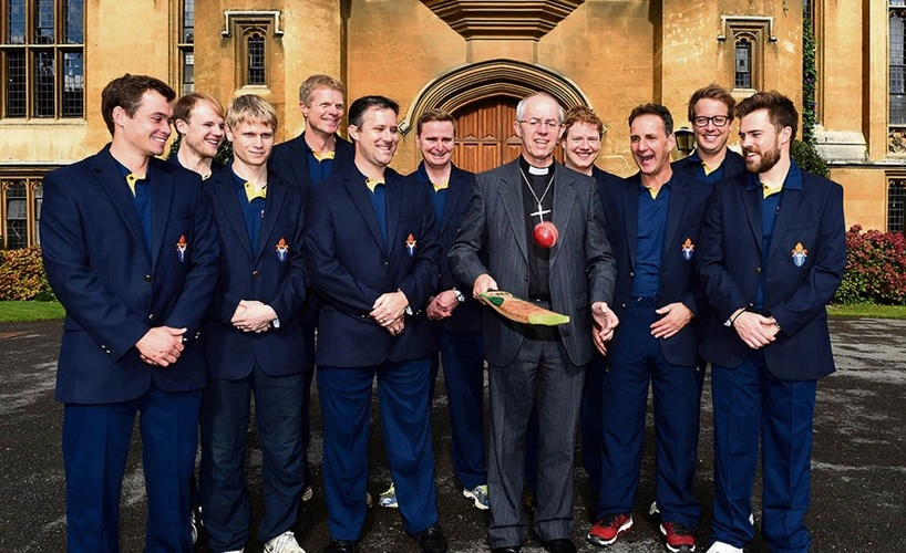 The Archbishop of Canterbury, Justin Welby, and the Archbishop's XI