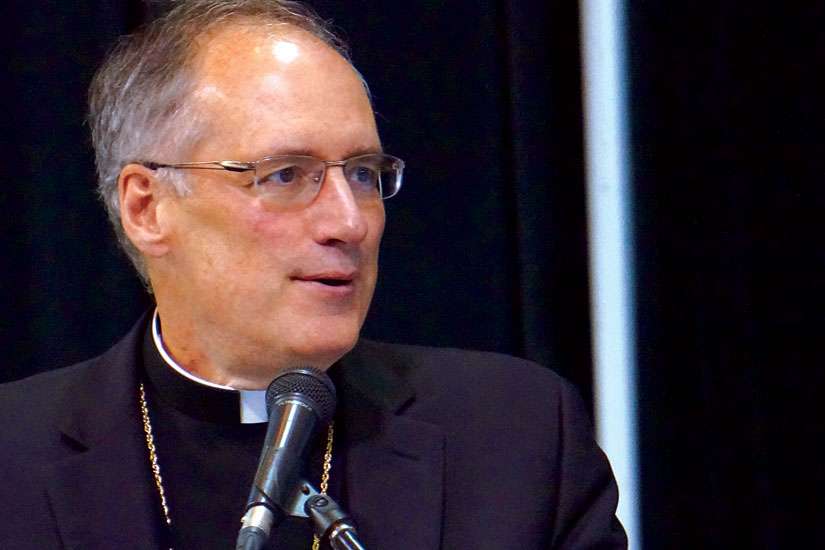 Archbishop Paul-André Durocher, president of the Canadian Conference of Catholic Bishops