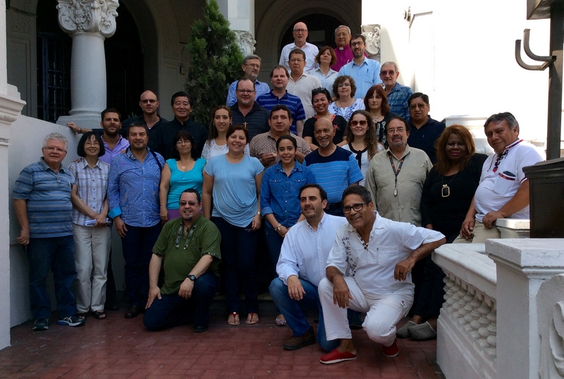 In Lima, Peru, Latin American Council of Churches (CLAI) board members gathered with representatives of international partner organizations