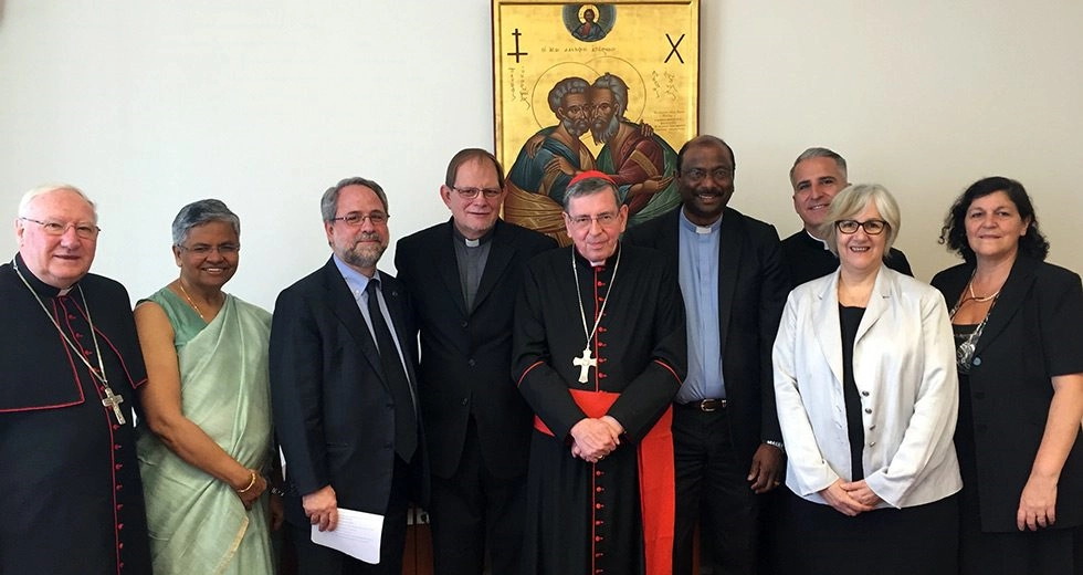 A delegation from the World Communion of Reformed Churches visited the Vatican on June 10, 2016 for meetings with Pope Francis, the Pontifical Council for Promoting Christian Unity, and the Pontifical Council for Justice and Peace