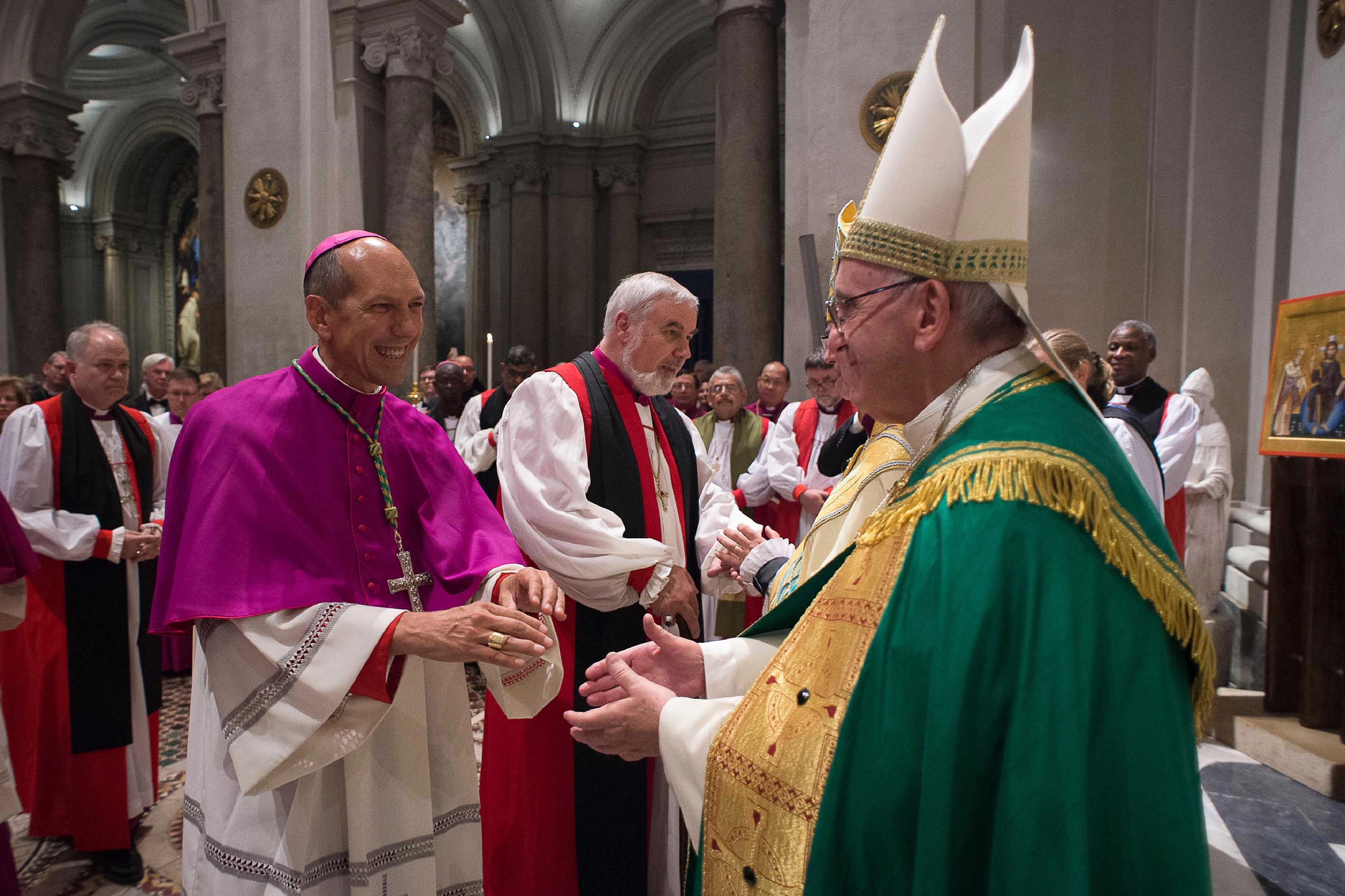 Archbishop Donald Bolen of Regina was commissioned by Pope Francis and Archbishop Justin Welby together with 19 pairs of Anglican and Roman Catholic bishops from around the world