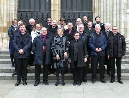 The members of the Malines Conversations Group gathered at York, UK in March 2019
