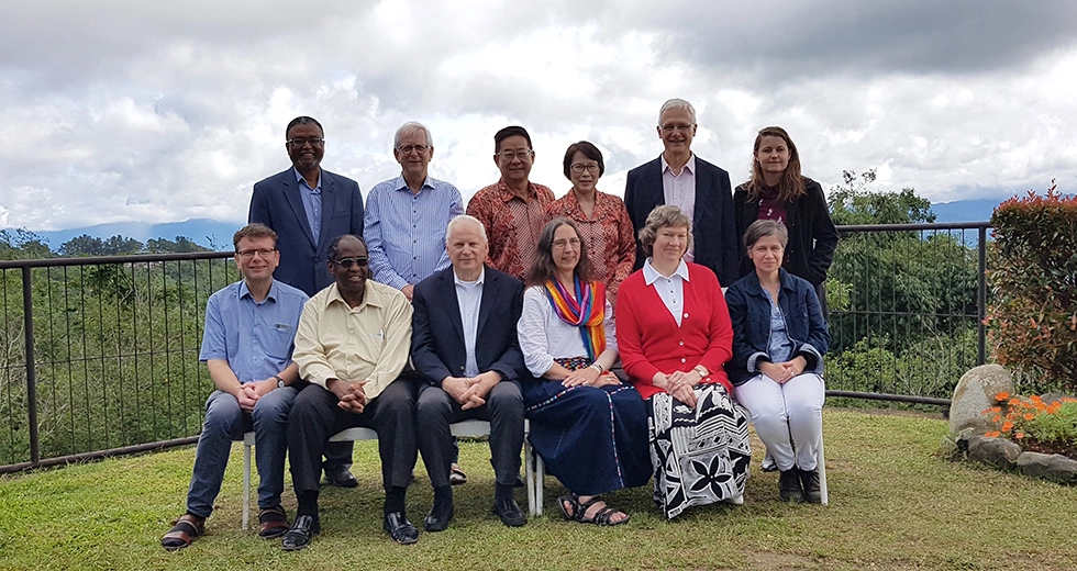 Members of the Reformed-Pentecostal Dialogue on the campus of the Asia Pacific Theological Seminary, 23-30 October 2019