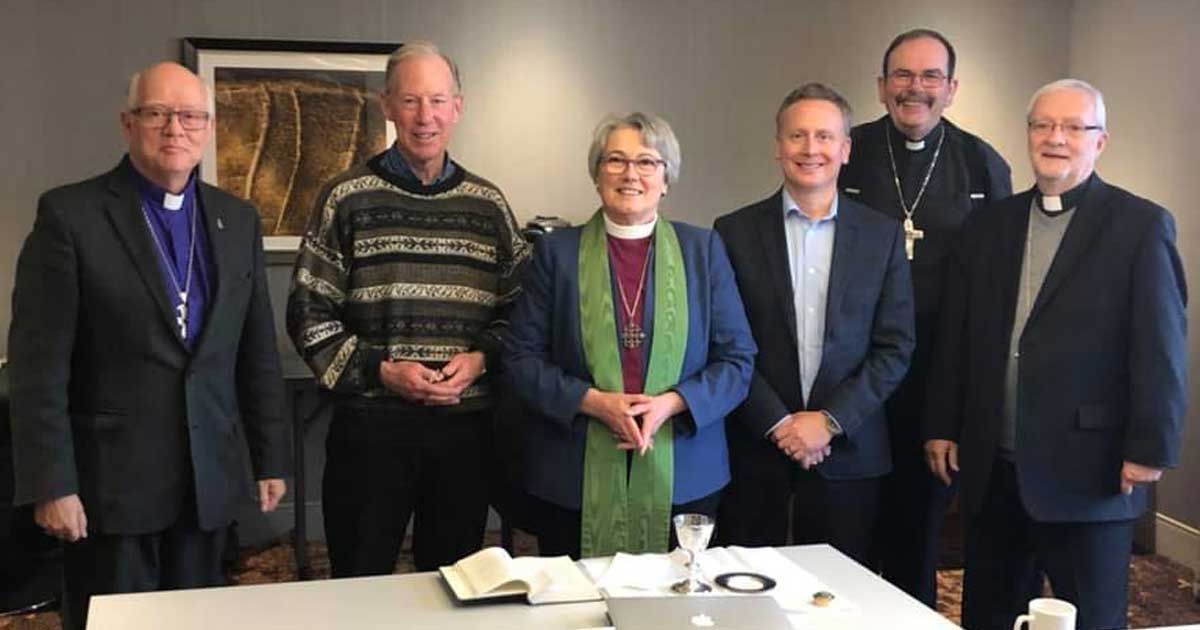 Les membres du dialogue canadien ARC-E lors de leur réunion à Toronto en décembre 2019