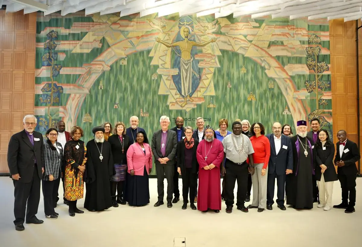 The new Executive Committee of the World Council of Churches gathered at the Ecumenical Centre in Geneva