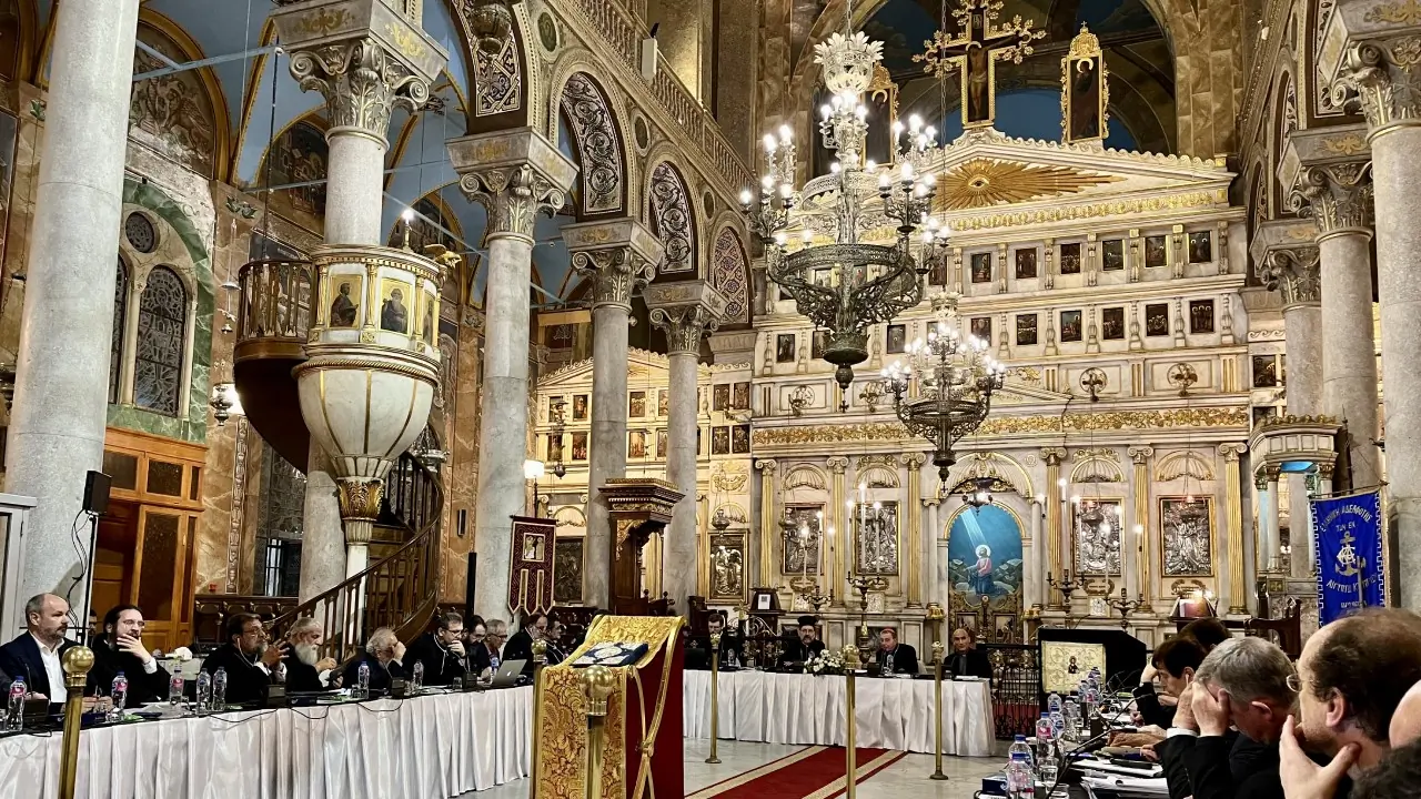 Members of the Joint International Commission for Theological Dialogue between the Roman Catholic Church and the Orthodox Church meeting in plenary in Alexandria, Egypt. The Commission was hosted by His Beatitude Theodoros II, Pope and Patriarch of Alexandria and All Africa
