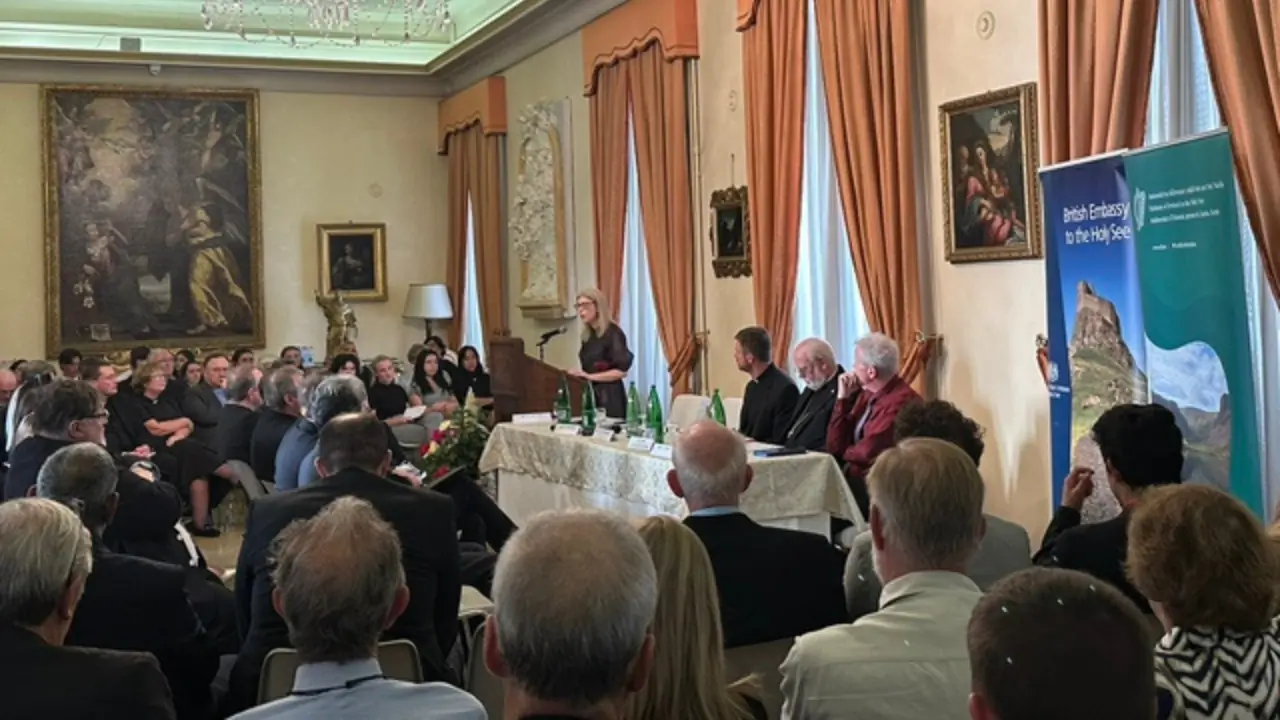 The Church Leaders Group (Ireland) attended a panel discussion at the Pontifical Irish College to mark the 25th anniversary of the Good Friday Agreement