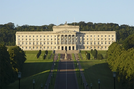 Stormont, the home of the Northern Ireland Assembly, which has been suspended since January 2017