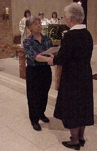 Sister E. Anne Keffer is installed as Directing Deaconess of the ELCA Deaconess Community