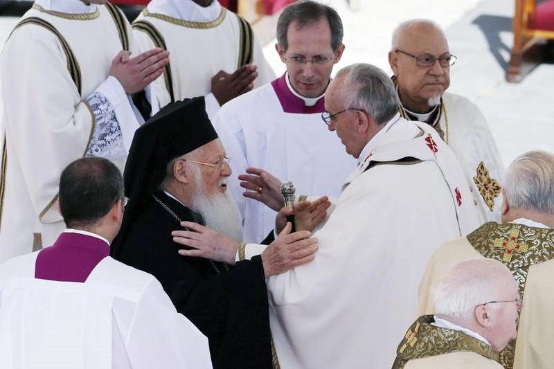 Pope Francis and Ecumenical Patriarch Bartholomew of Constantinople