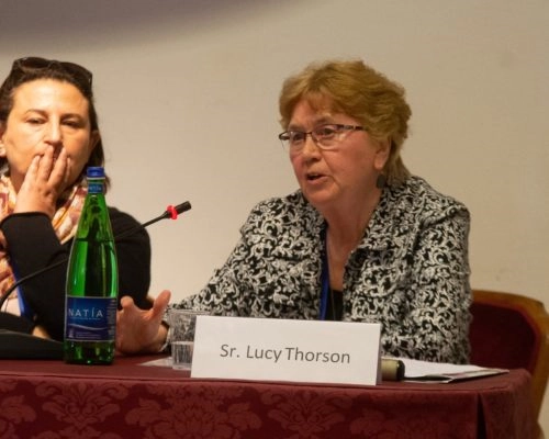 Lucy Thorson stressed that today interfaith dialogue and collaborative action are a necessity, not a luxury