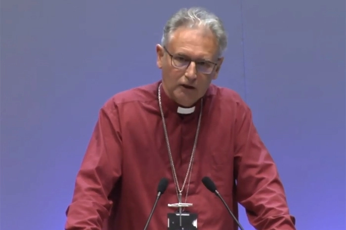 Bishop Christopher Cocksworth addresses the Church of England's General Synod
