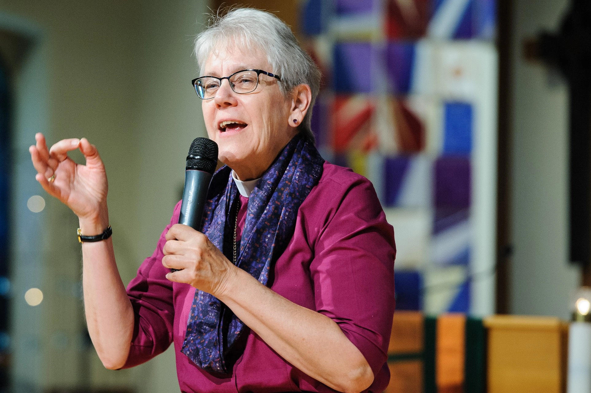 Bishop Linda Nicholls of the Diocese of Huron was elected as the Primate of the Anglican Church of Canada at the General Synod in Vancouver