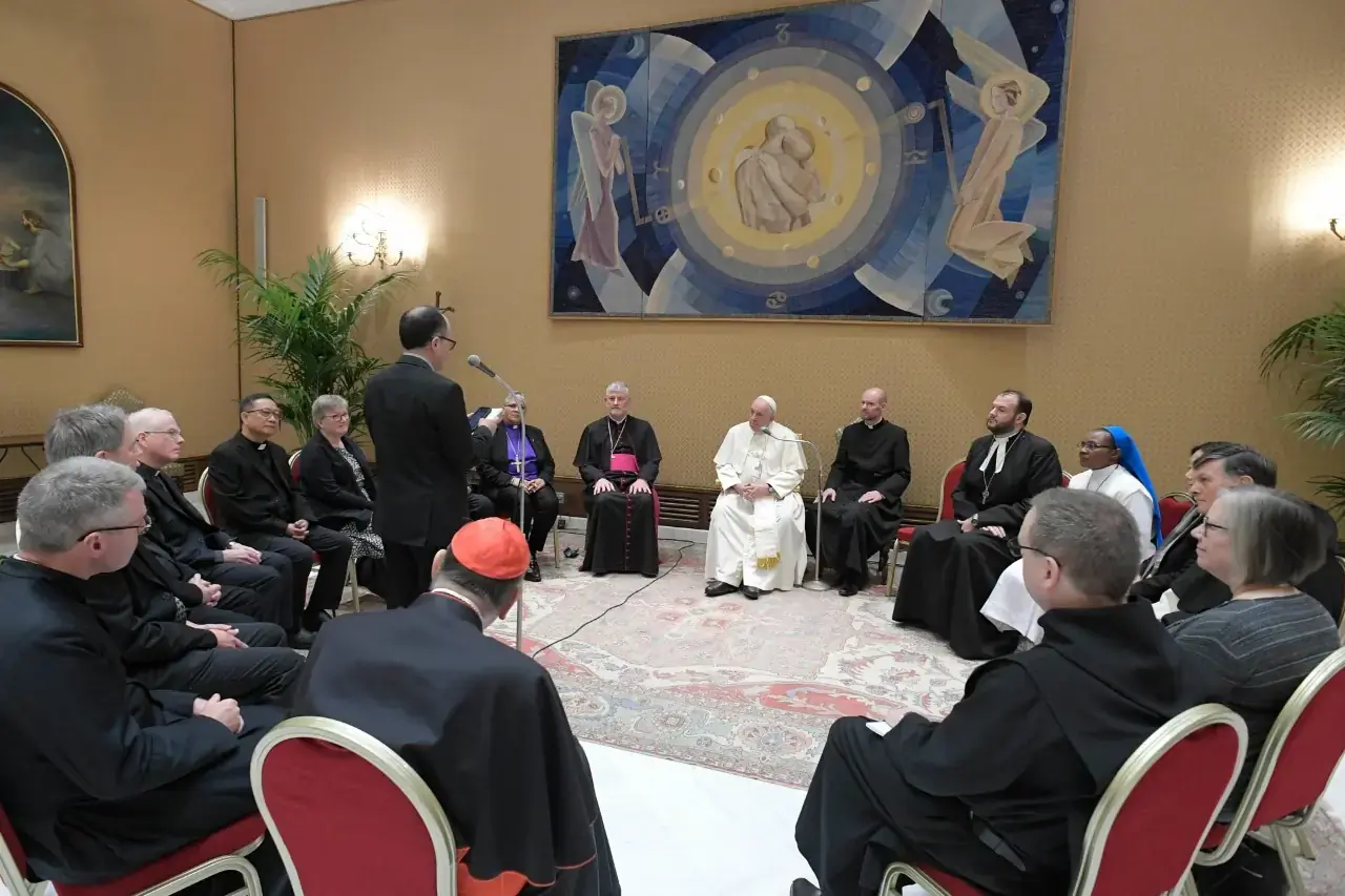 Edgardo Colón-Emeric offers a report directly to Pope Francis on the Methodist-Catholic International Commission