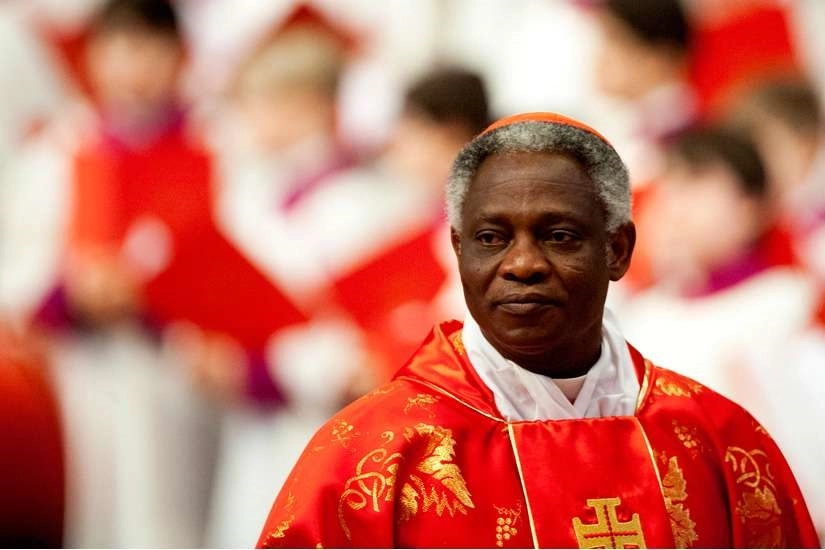 Cardinal Peter Turkson says that Pope Francis is publishing the encyclical on the environment to remind people that their choices are moral in nature when it comes to creation. CNS photo/Alessia Giuliani, Catholic Press